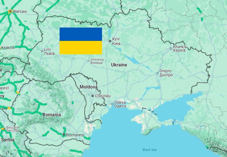 Ukraine map