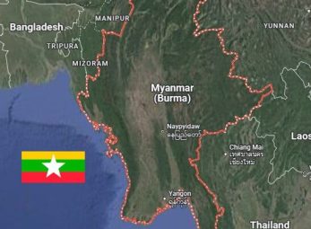 Myanmar map